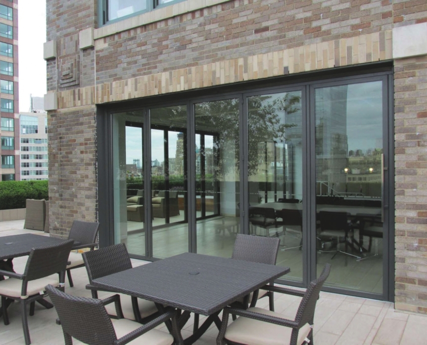 Aanblik Wormerveer - Aluminium vouwwand