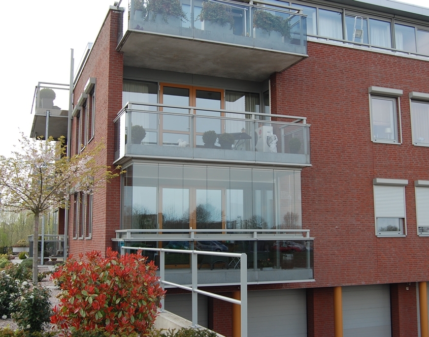 Balkonbeglazing - Aanblik Balkonbeglazing - Aanblik