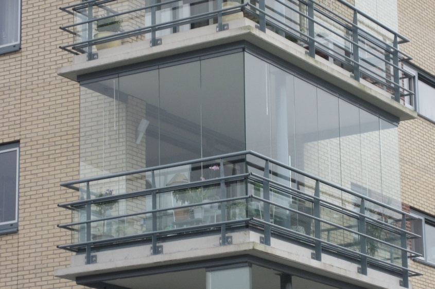 Balkonbeglazing - Aanblik Balkonbeglazing - Aanblik